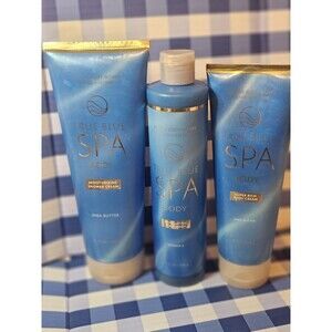 Bath & Body Works True Blue Spa Body Exfoliating Wash,  Shower Cream, Body Cream